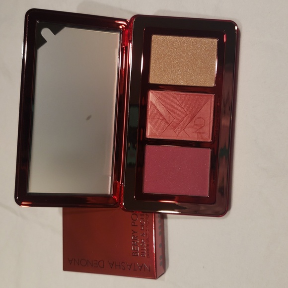 Natasha Denona Other - Natasha Denona Trioberry Pop Cheek Trio Cheek Palette Blush